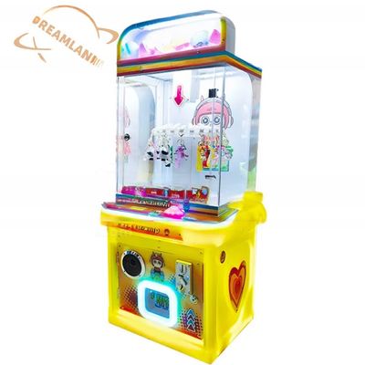 Good price Dreamland Mini Coin Operated Cheap Amusement Gift Game Machine Children Clip Sticker Card Clamp Machine online