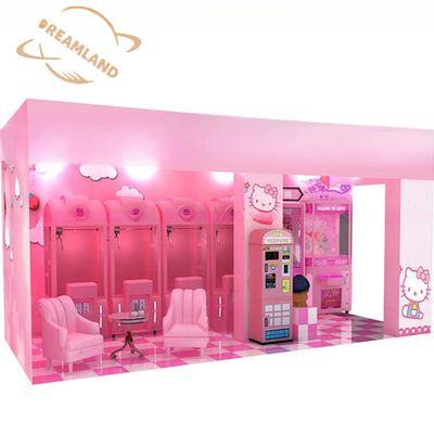 Good price Dreamland Pink Date Cut Prize Coin Arcade Gift Game Machine Big Toys Cutting Claw Machine For Shopping Mall online