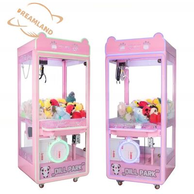 Buen precio Dreamland monedas operadas con garra grúa juguetes máquina grúa arcade máquina de garra juego con aceptador de facturas en línea