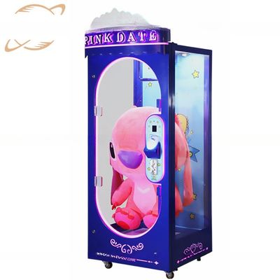 Good price Dreamland factory pink date cut prize game machine coin operated amusement arcade game cutting big toys claw machine online