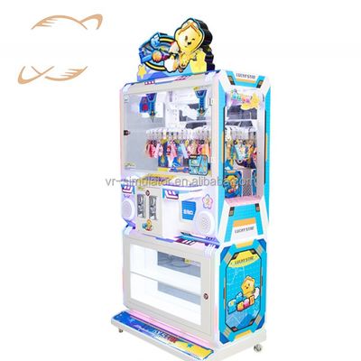 Good price Dreamland 2024 coin operated prize game machine claw crane clip vending machine lucky clip arcade game machine online