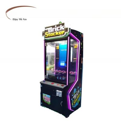 Good price 1 Person Brick Stacker Prize Game Machine Vending Game Machine online