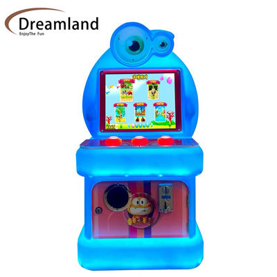 Dreamland coin operated big eyes series gun shooting games children car game machine for sales