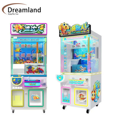 Good price Coin Operated Real Catch Fishing Machine Children Catching Crab Lobster Vending Machine online