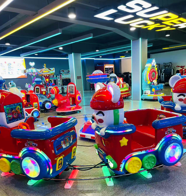 Ex-Work Kiddie Rides with Main Material Fiber Glass And Metal Park Attraction Play Time 2-5 Coins