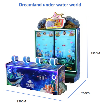 Age 5 Years Ticket Redemption Game Machine Customized Support ODM OEM Coin Operated Redemption Fishing Arcade Games Machine